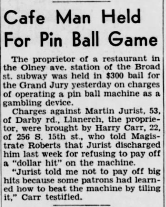 Martin Jurist arrested